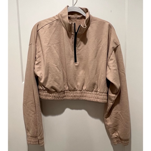 Cropped quarter zip sweater - Picture 3 of 3